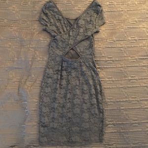 Tight grey dress, like new/perfect condition